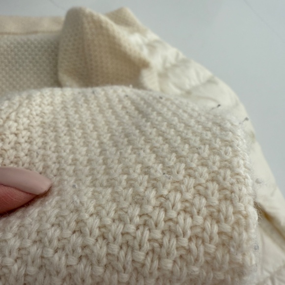 Moncler Girls Off White Puffer Winter Ski Fall Zip Jacket - Picture 14 of 16